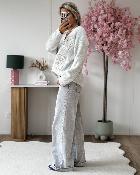 Gilet Love gris