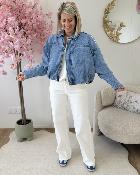 Veste en jeans Leonie