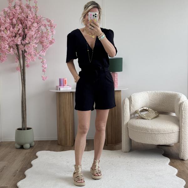 Combi short Andrea noire