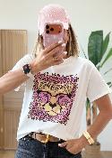 Tee shirt Nala rose