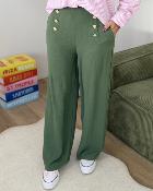 Pantalon Amelie kaki