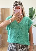 Pull Camille vert