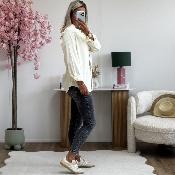 Chemise Samy jaune pâle