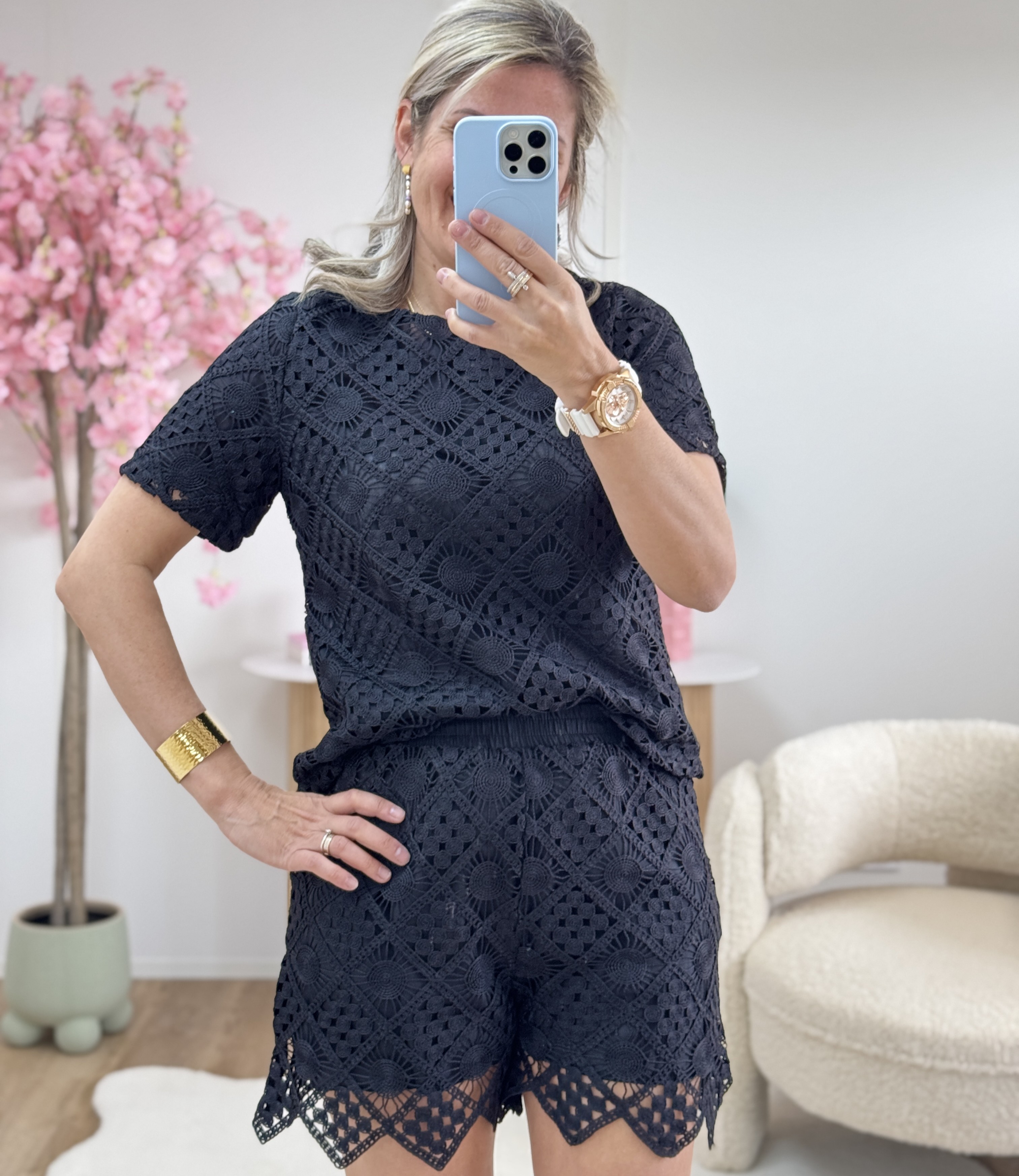 Short Esma noir