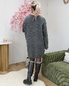 Robe pull Kenza gris