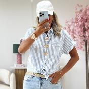 Chemise Charlie bleue