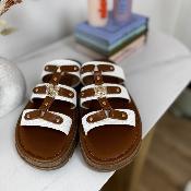 Sandales Amandine blanches