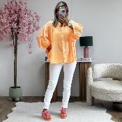 Chemise Ibiza orange