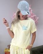 Tee shirt dolce vita jaune