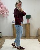 Pull Tifanny bordeaux