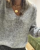 Pull Ingrid gris
