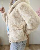 Manteau fausse fourrure 