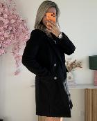 Manteau Melissa noir