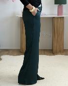 Pantalon glitter vert