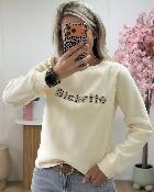 Sweat Bichette écru