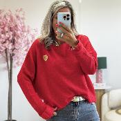 Pull Orlane rouge