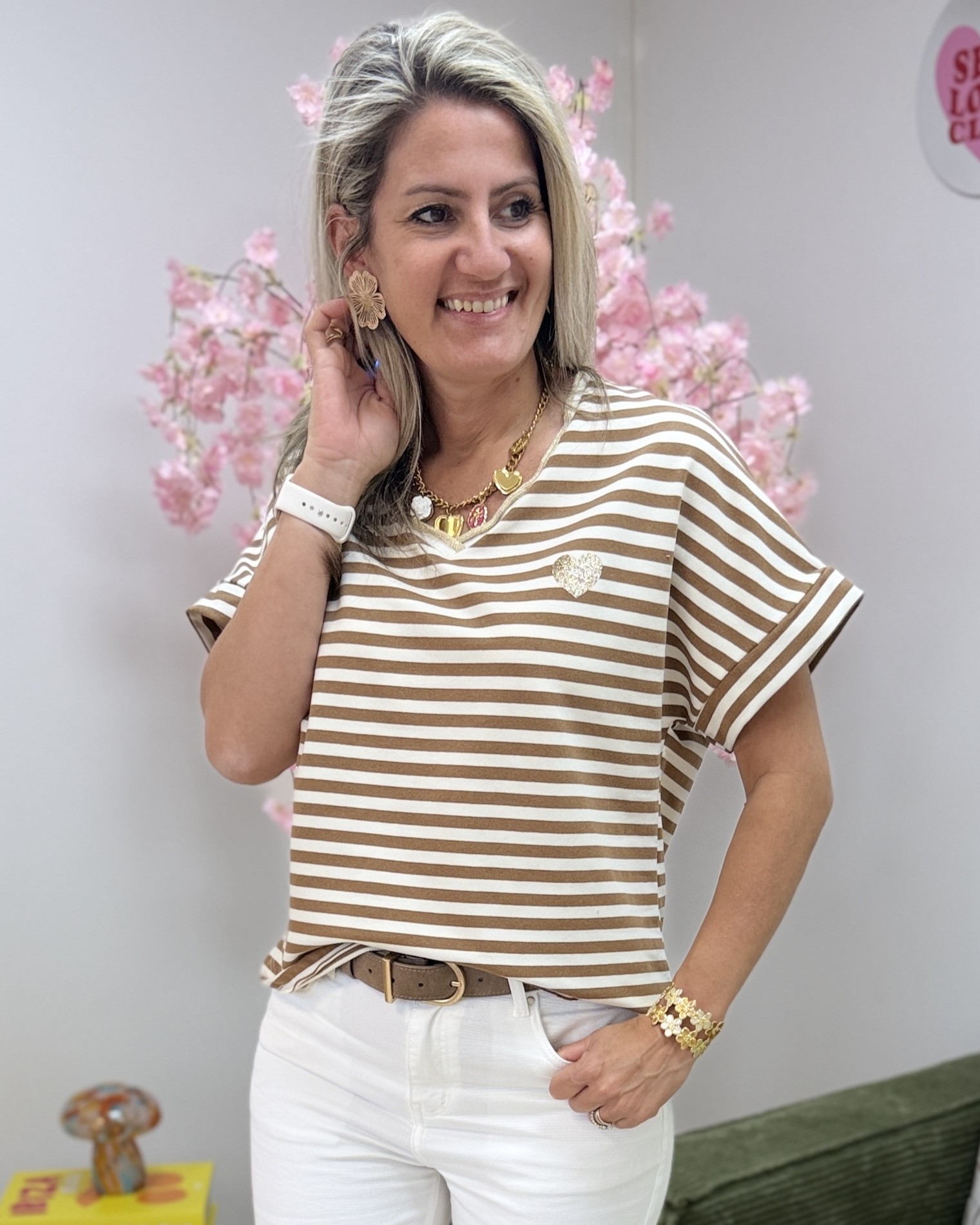 Tee shirt Brandy camel