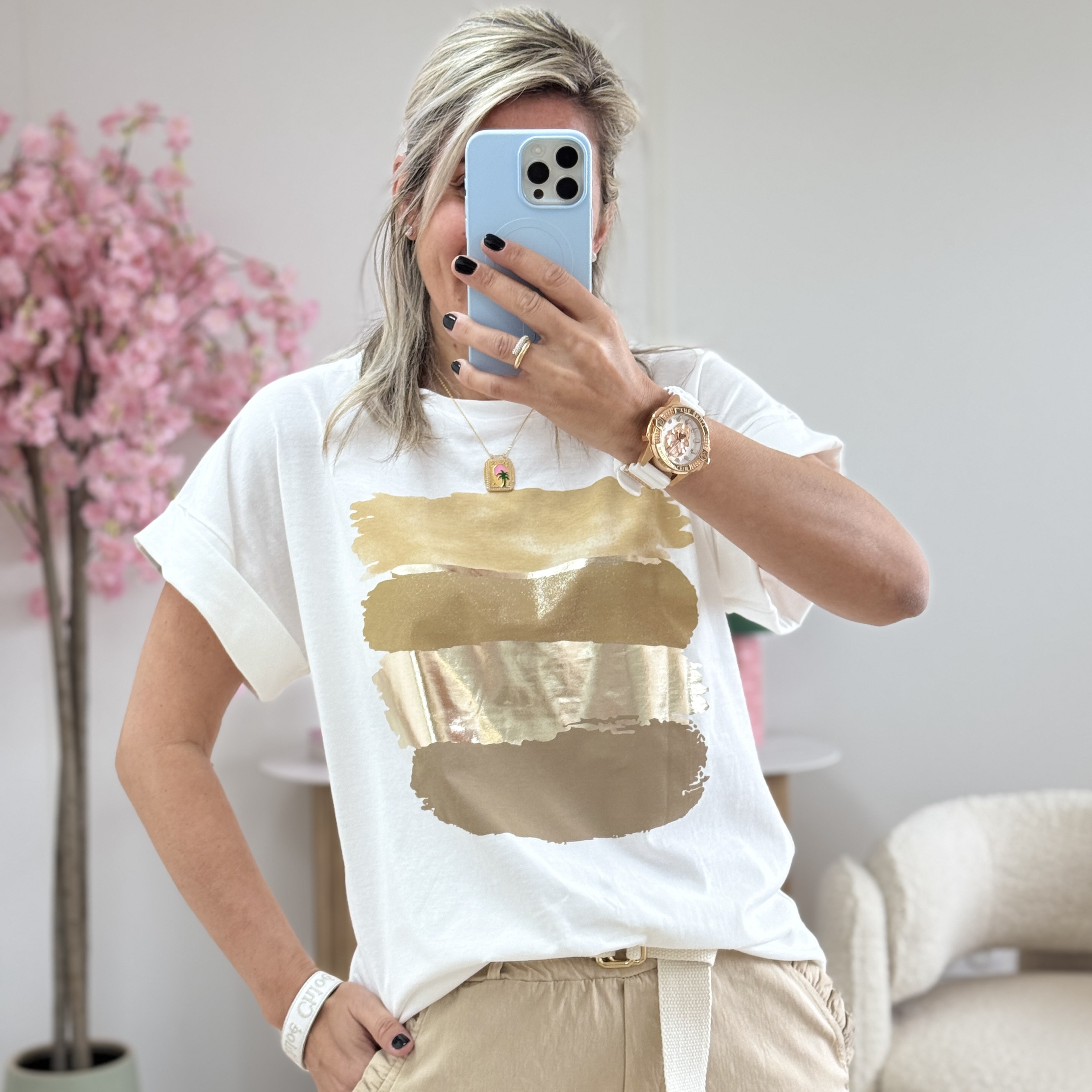 Tee shirt Joshua beige