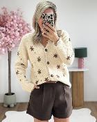 Short Cleo marron
