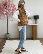 Gilet Lola camel