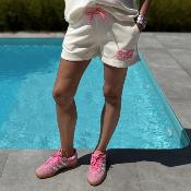 Ensemble Cosy club blanc rose