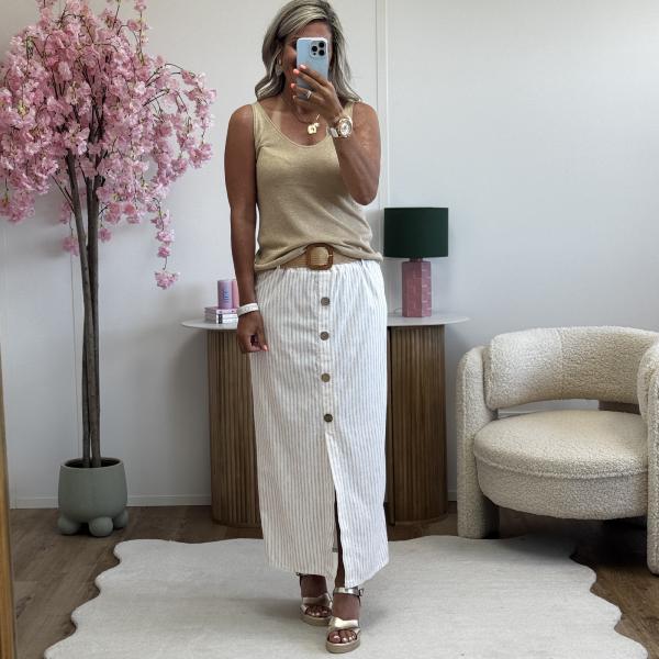 Jupe Regina beige