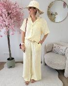 Pantalon Coleen jaune