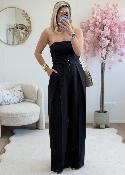 Combi bustier jeanne noir