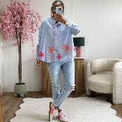 Chemise Bahamas bleu