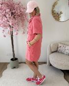 Robe Eva corail