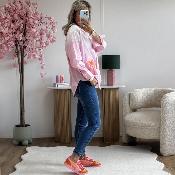 Chemise Alma rose