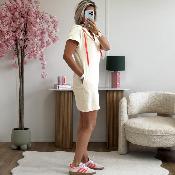 Robe éponge beige (du 34 au 38)