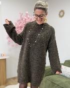 Robe pull Kenza choco