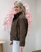 Veste Milena choco