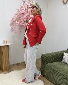 Blazer Parker rouge