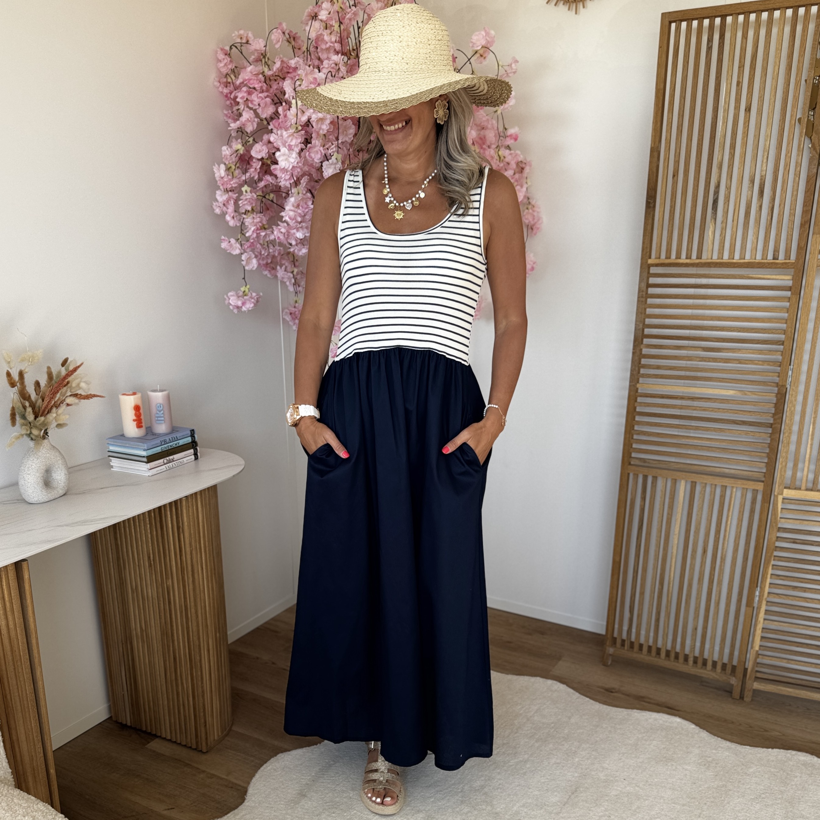 Robe 2 en 1 marine