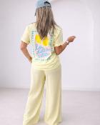 Tee shirt dolce vita jaune