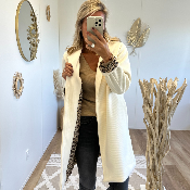 Manteau Diana blanc