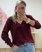 Pull Julianne bordeaux