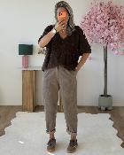 Pull Bijoux marron