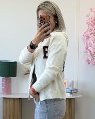 Gilet Brooklyn ecru