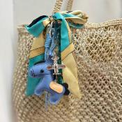 Bijoux de sac bleu
