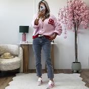 Gilet 99 rose
