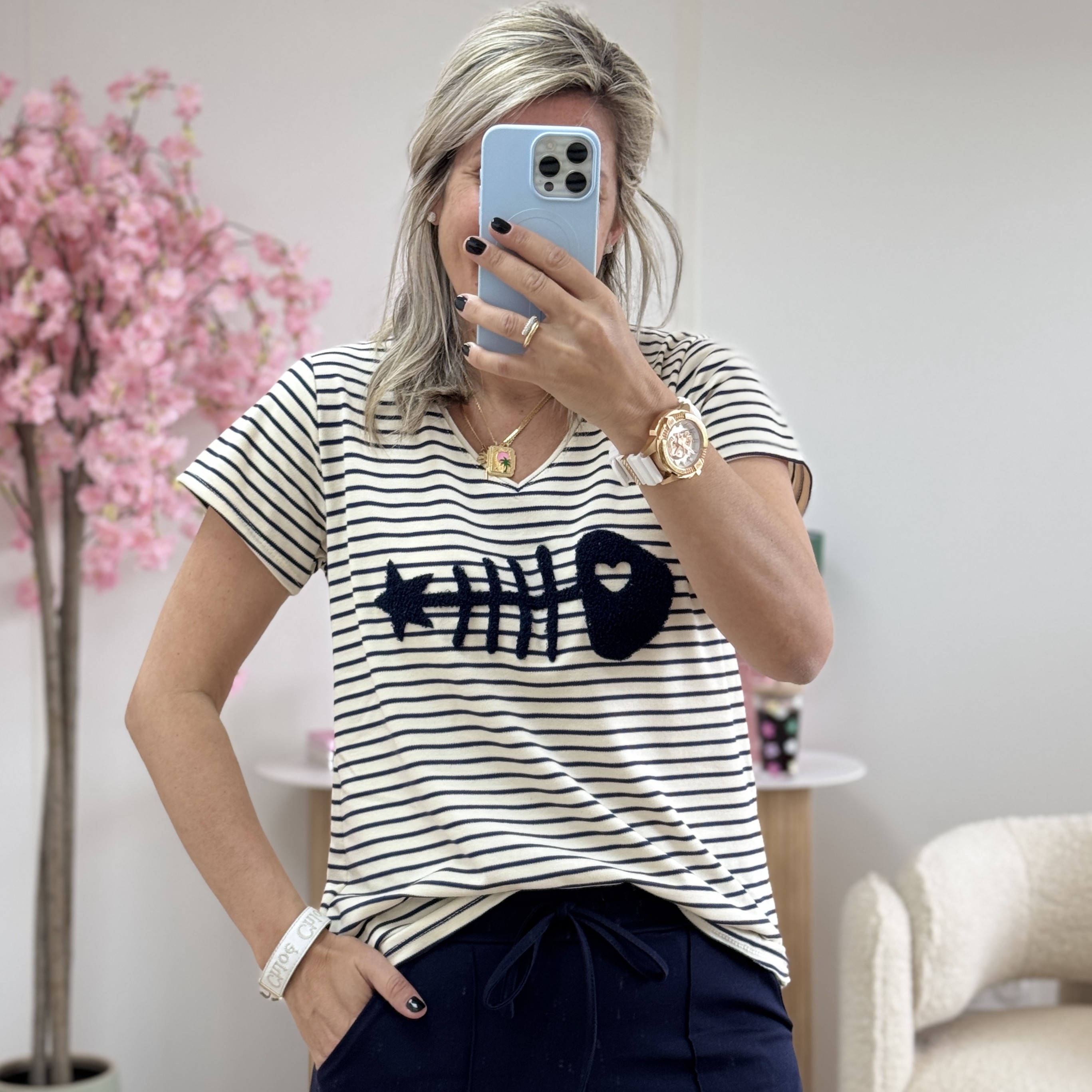 Tee shirt fish marine