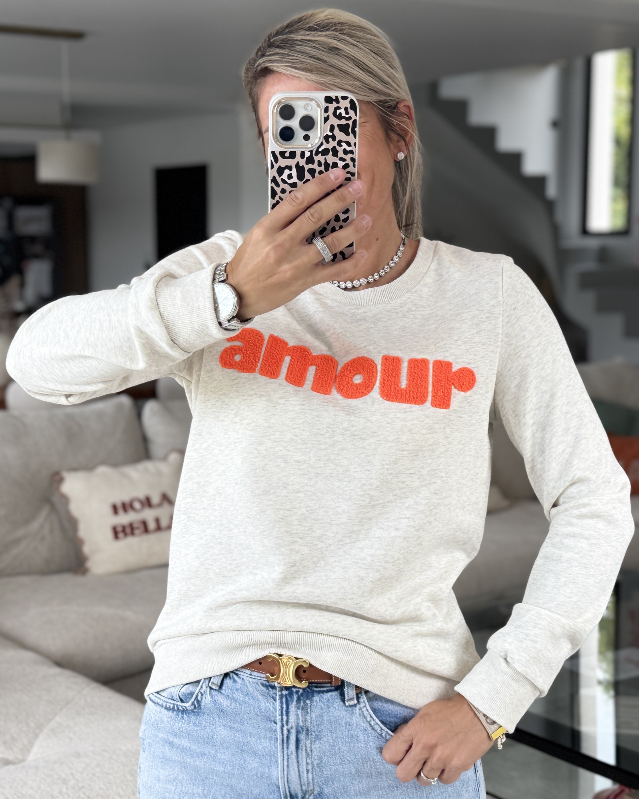 Sweat Amour orange