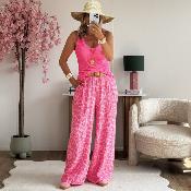 Pantalon Brice rose