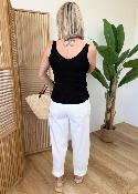 Top strass noir