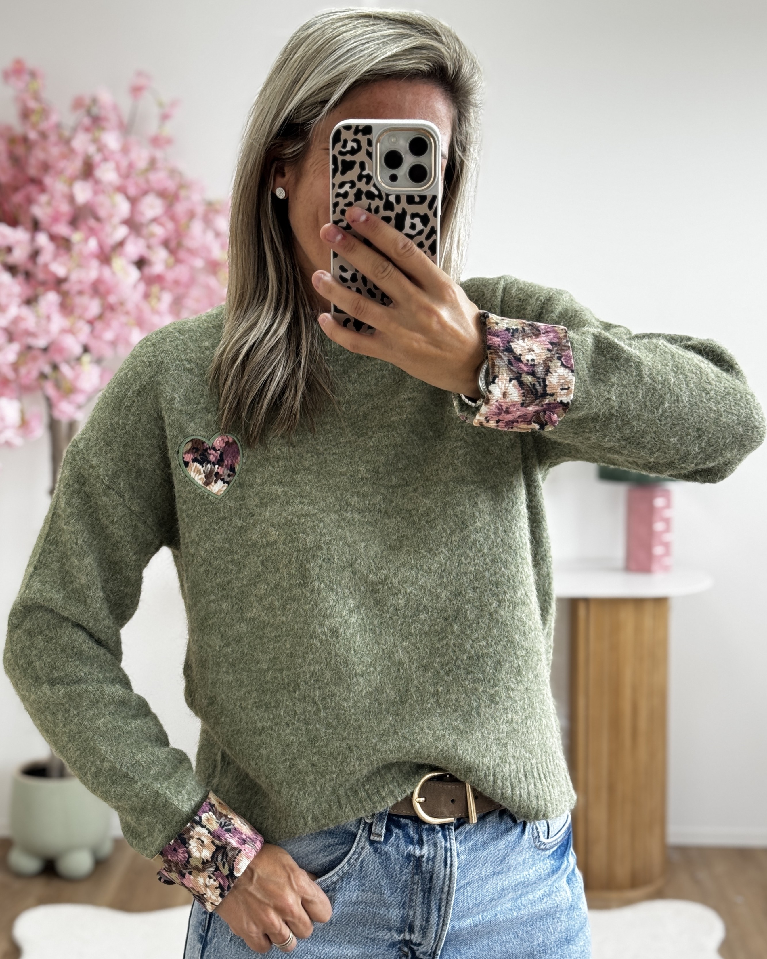 Pull Samia vert