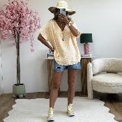 Blouse Taylor saumon jaune