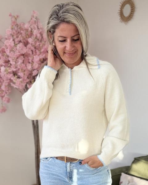Pull Morgane ecru